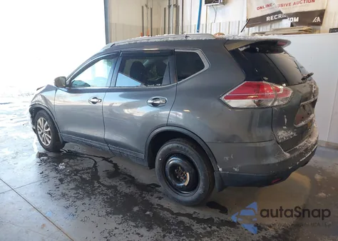 2014 Nissan Rogue Sv z USA, uszkodzony, nr VIN 5N1AT2MV4EC765467